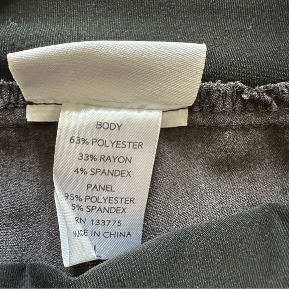 2/$30 Maternity Women's Straight Leg Dress Pants, Large - Picture 9 of 11